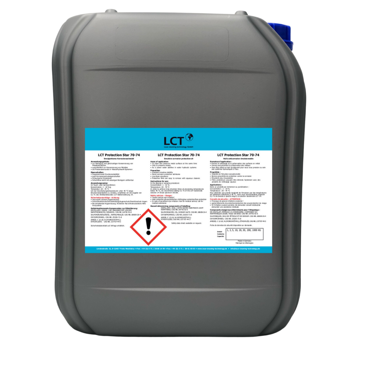 LCT Protection Star 70-74, 20 Liter box