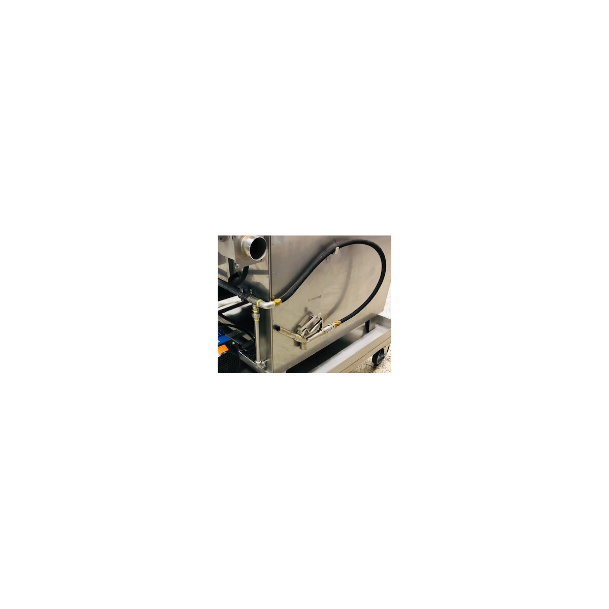 LCT Abpumpvorrichtung/Bodenspülung mit Zapfventil f&uum
