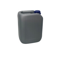 Kanister silber, 5 Liter, leer, inkl. blauem Deckel