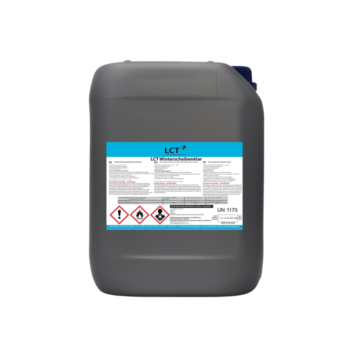 LCT Winterscheibenklar, 5 Liter