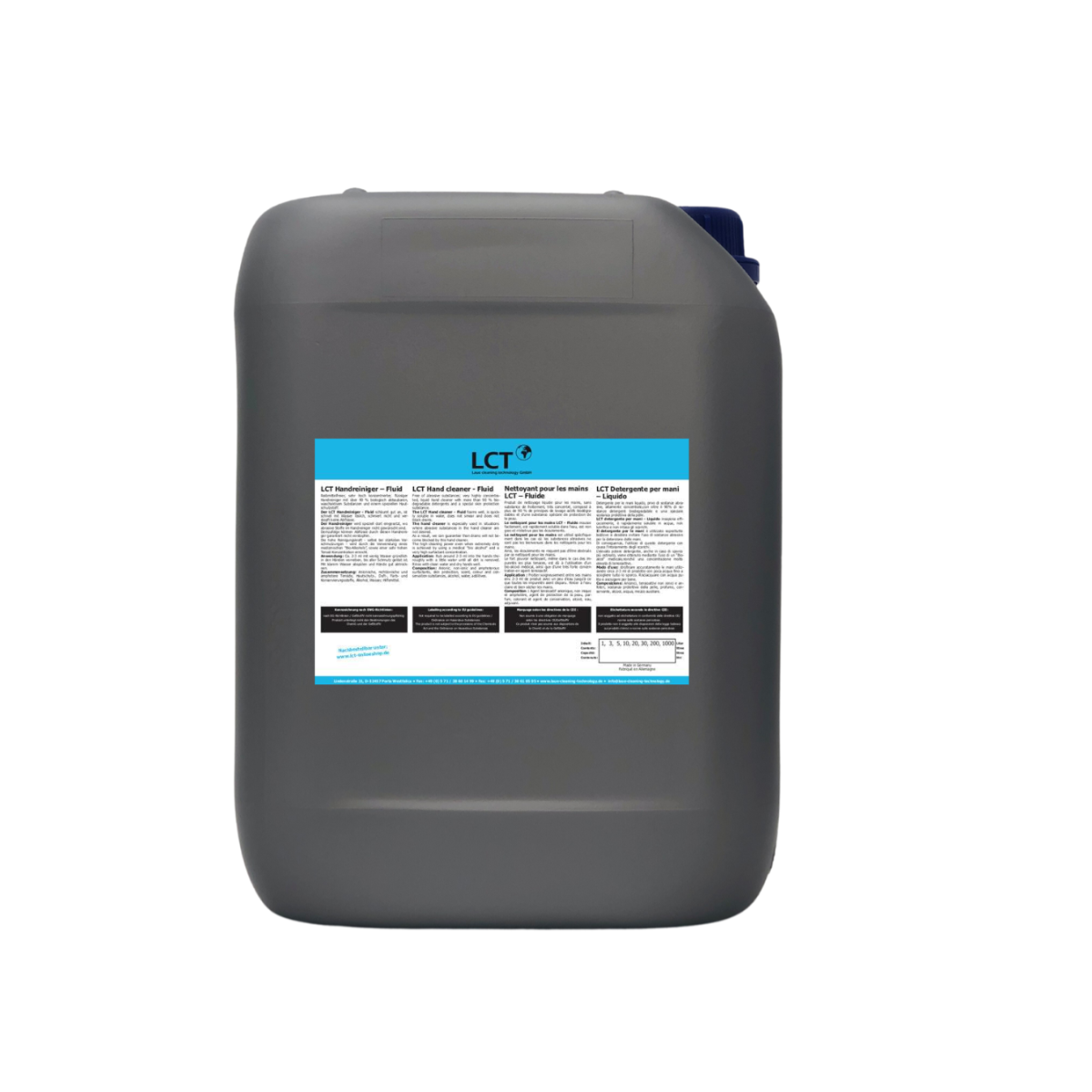 LCT Handreiniger-Fluid, 5 Liter box