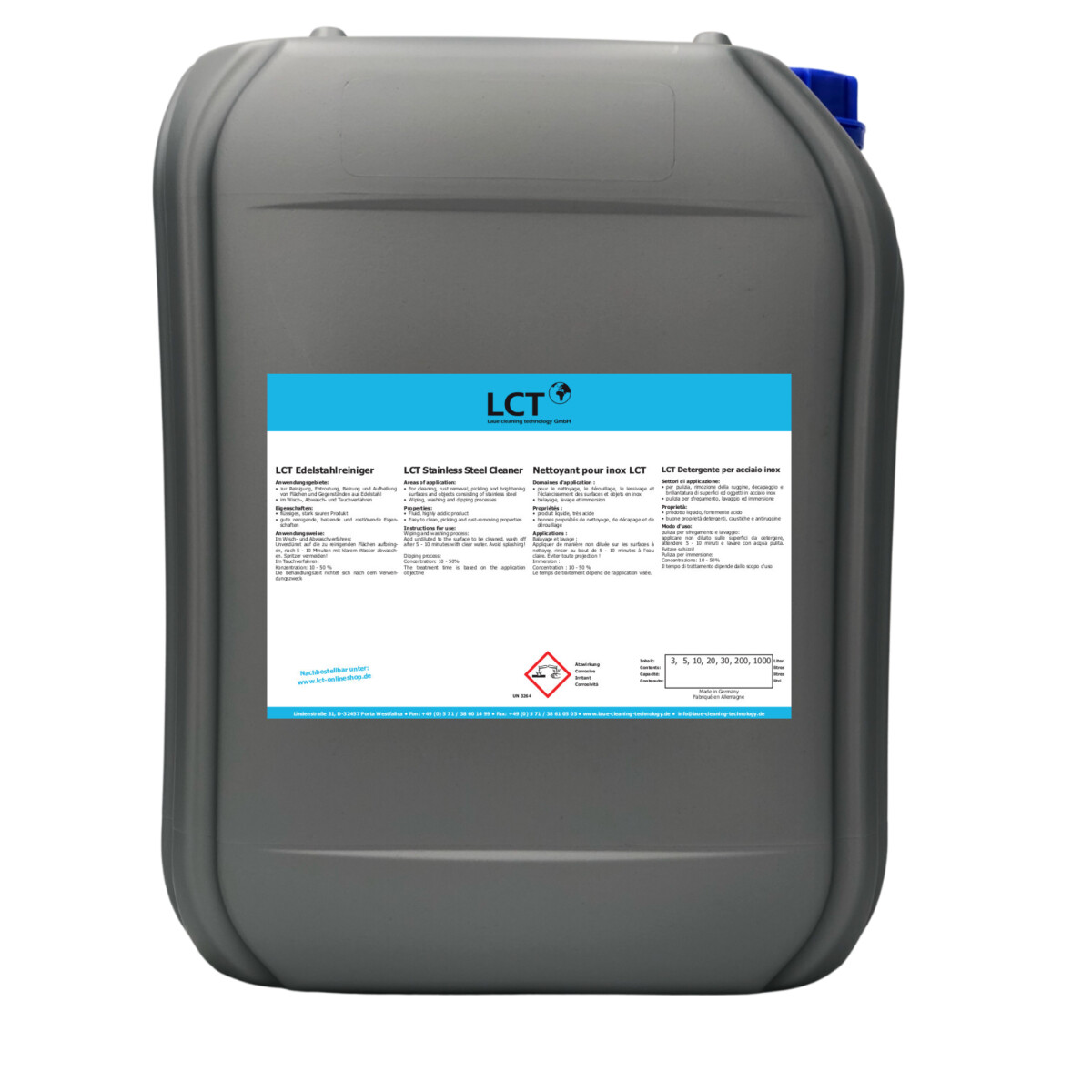 LCT Wheel Cleaner, 20 liter