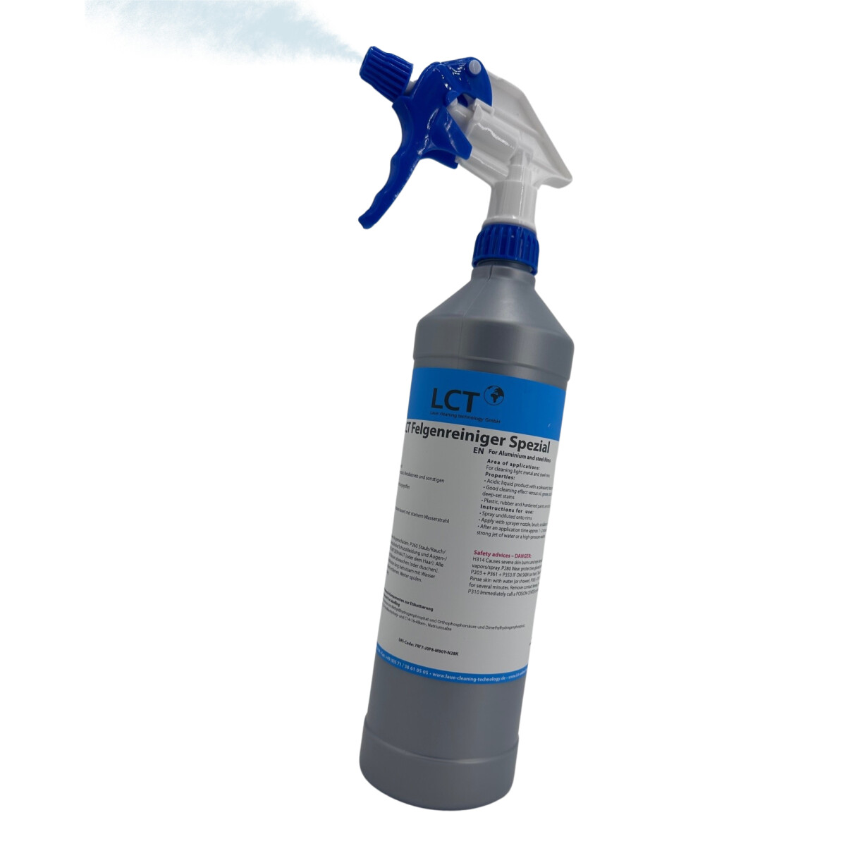 LCT Special Wheel Cleaner, Incl. safety spray head,...