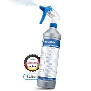 Hausser Universal Bioreiniger Konzentrat, 1 Liter, inkl. Sicherheitssprühkopf