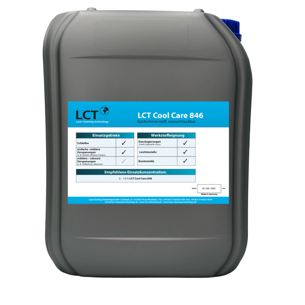 LCT Cool Care 846, 20 Liter  AUSLAUFARTI box