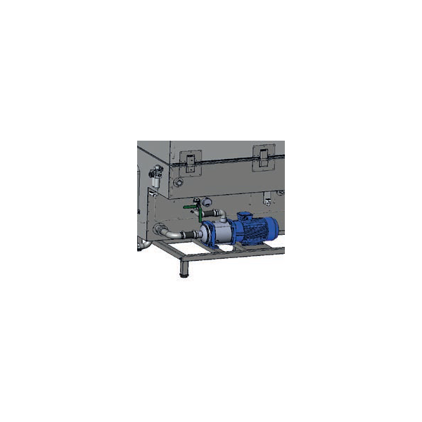 Regelung des Betriebsdrucks 2,5-4 bar, LCT-HTW-800